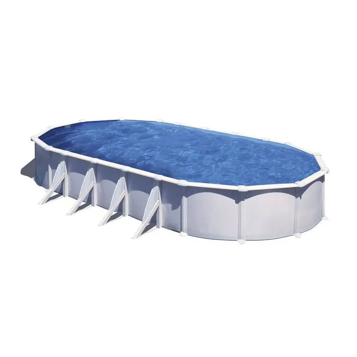 Piscine acier ovale Atlantis - 9,15 x 4,70 x H.1,32 m